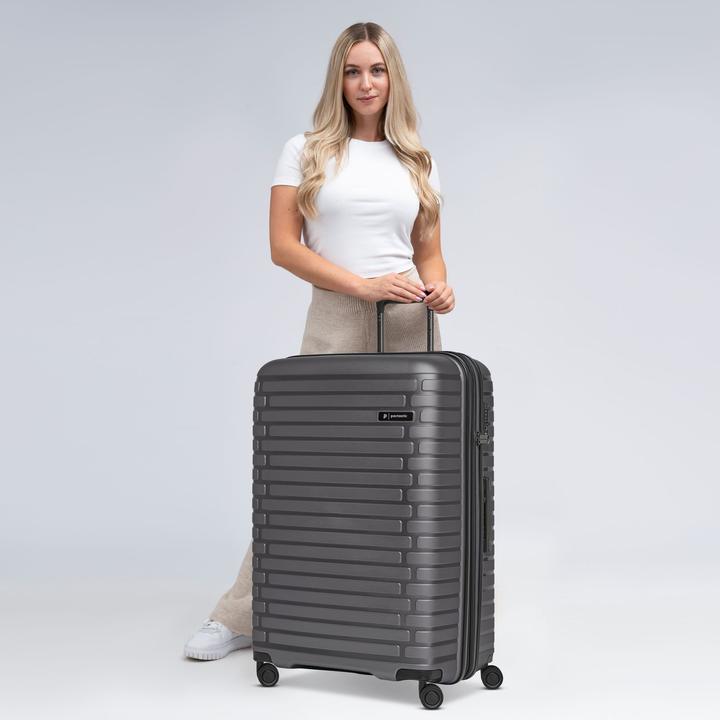 Actual product image Pactastic Collection 04 THE LARGE + 4-wheel trolley L 75 cm with stretch fold (109 l, L (90 - 115l))