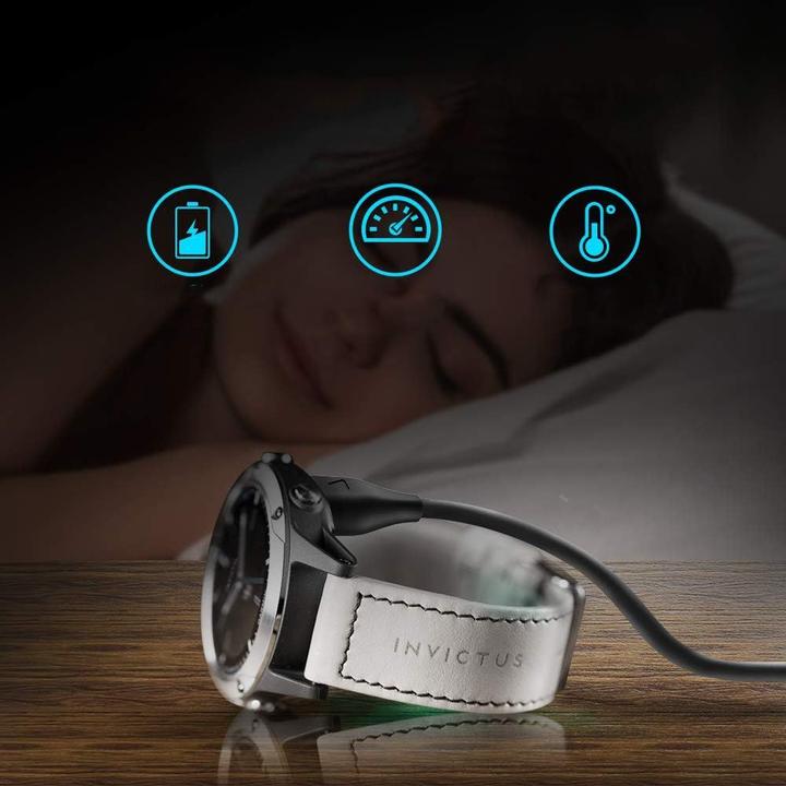 Image du produit Tech-Protect MC04 UltraBoost USB-C-Kabel für Garmin-Uhr, 1 m, Schwarz