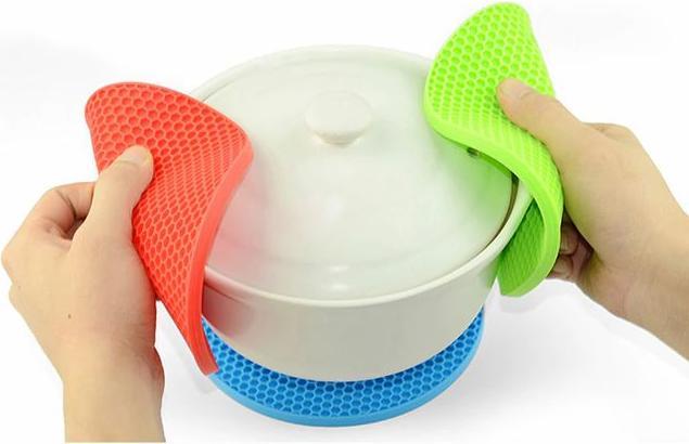 Produktbild MU Classic Silikon Topfuntersetzer (1 x, Pfannenuntersetzer)