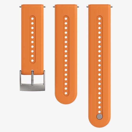 Actual product image Suunto 24 ATH7 Silicone Strap Granite ORA S+M (24 mm, Silicone)
