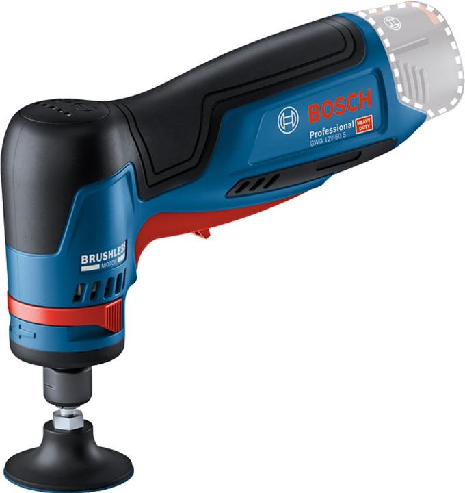 Actual product image Bosch Professional GWG 12V-50 S (Eccentric grinder, 240 W)