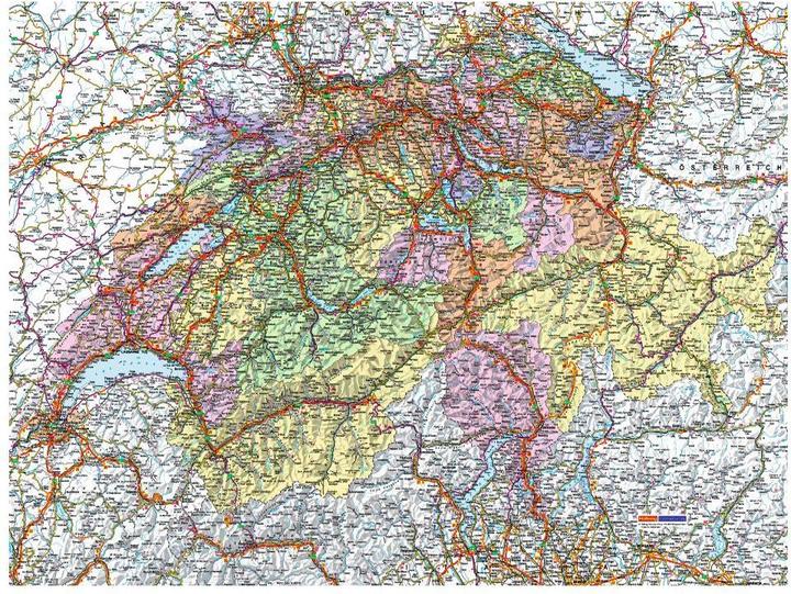 Produktbild Ravensburger Swiss Collection: Schweizerkarte (1000 Teile)