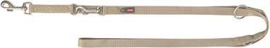 Immagine prodotto Trixie Hondenriem Premium Zand regolabile Taupe - 200X1 Cm (XS, Cane)