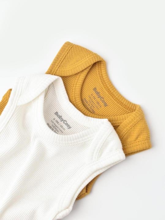 Actual product image BabyCosy 2 Pcs sleeveless Body (74)