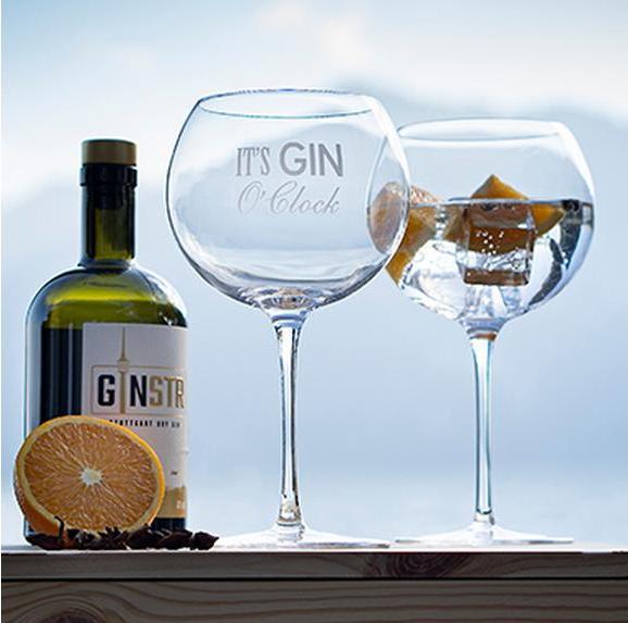 Produktbild Glasi Hergiswil Gin und Tonic Glas OClock 60 ml, 1 Stück, Transparent (0.60 dl, 1 x, Gin Gläser)