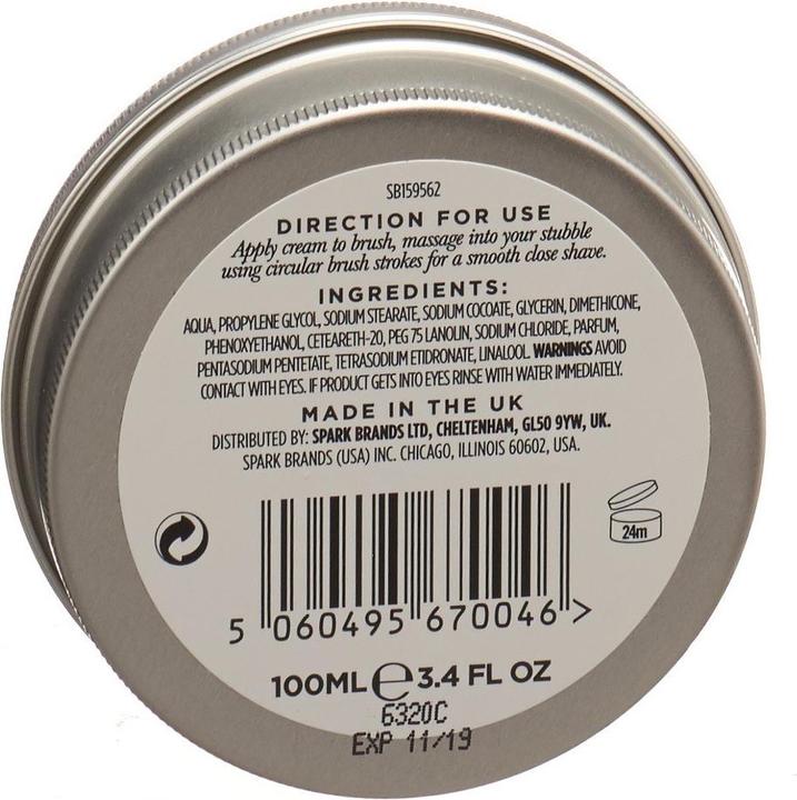 Actual product image Hawkins & Brimble shaving cream (100 ml, Shaving cream)