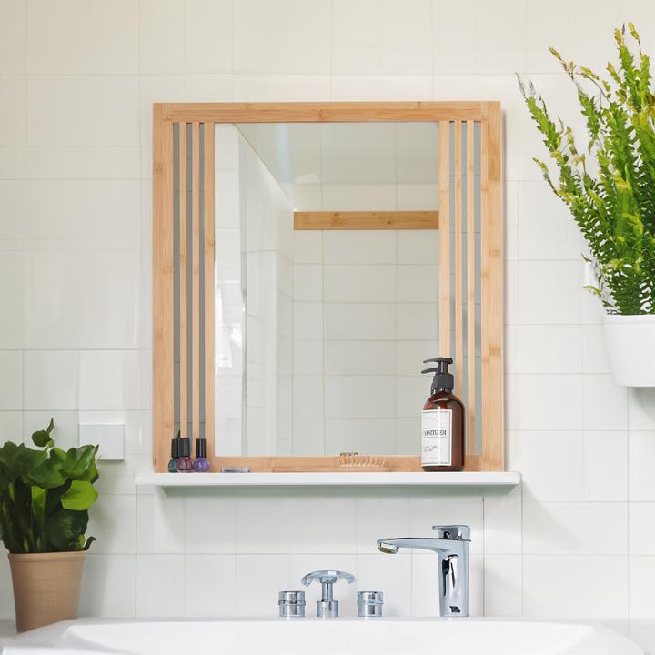 Actual product image Relaxdays Bathroom mirror (54 x 10 x 56.5 cm)
