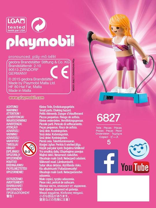 Produktbild Playmobil Fitnesstrainerin (6827)