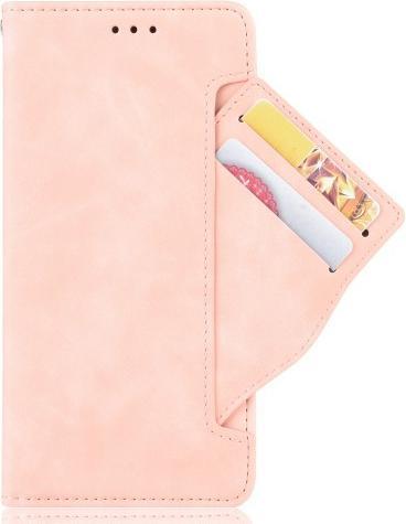 Produktbild Cover-Discount iPhone 13 Pro Max - Etui mit vielen Kartenfächer rosa (Apple iPhone 13 Pro Max)