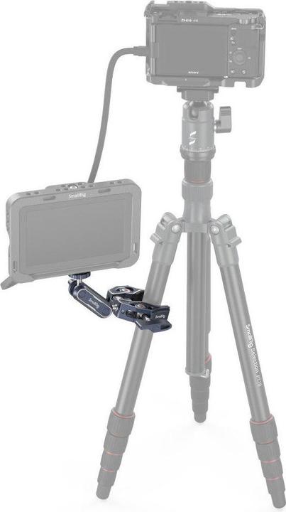 Image du produit SmallRig Crab-Shaped Clamp avec bras magique à tête sphérique 3757 (Pince de pied)
