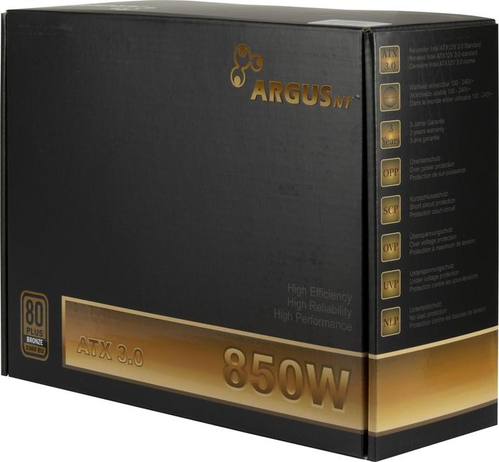 Actual product image Intertech Inter-Tech PSU ArgusNT BPS-850W (null Watt) (850 W)