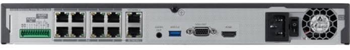 Actual product image Hanwha WRN-810S-4CH Network Recorder (without HDD) retail (Network Video Recorder (NVR))
