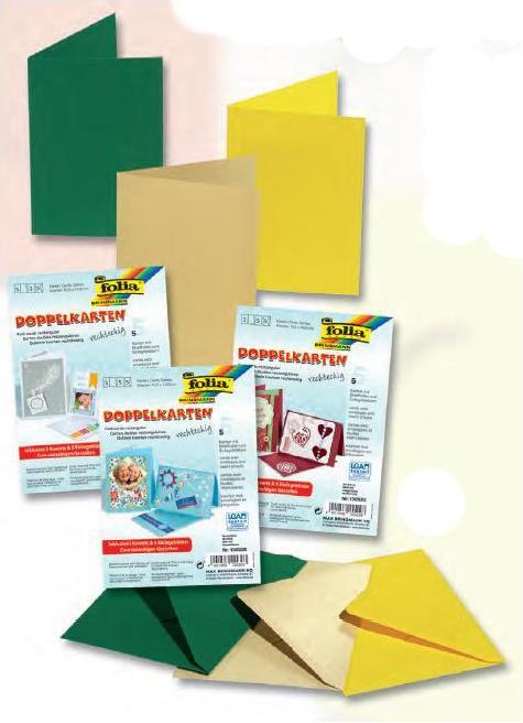 Immagine prodotto Folia Carte doppie rettangolari 220 g/m2 (5 pz.)