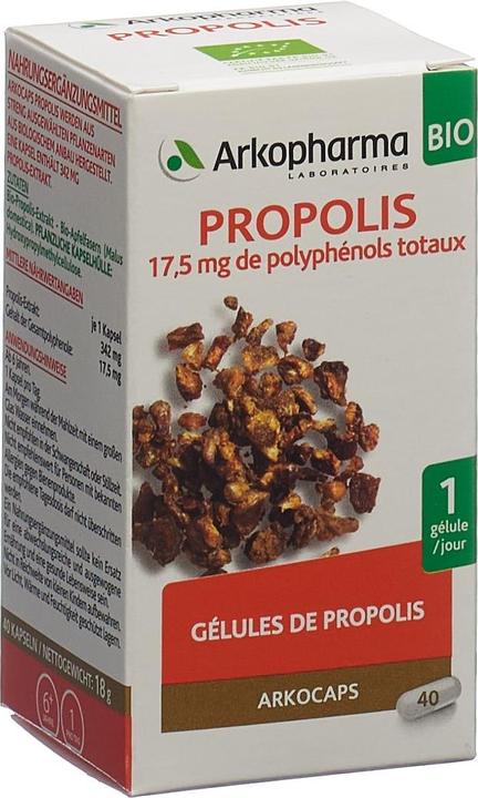 Arkopharma Arkocaps Bio Propolis Kapseln (40 Stück, Kapseln, 42 g)
