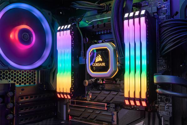 Image du produit Corsair Vengeance RGB Pro (2 x 16GB, 2933 MHz, RAM DDR4, DIMM)