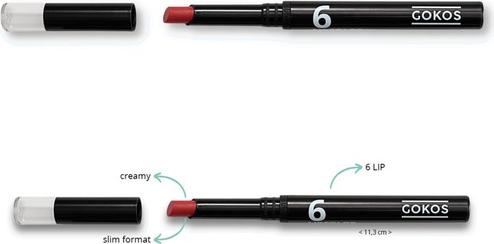 Produktbild Gokos Lipcolor Black Edition (609 Good Vibes)
