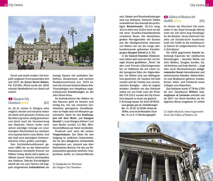 Produktbild CityTrip Glasgow (Deutsch, Doreen Reeck, 2023)