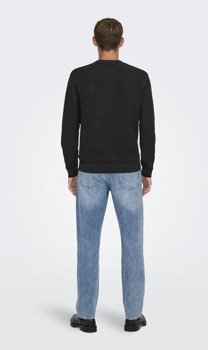Produktbild Only & Sons Onstony Ds 12 Ls Waffle Crew Knit Noos (XL)