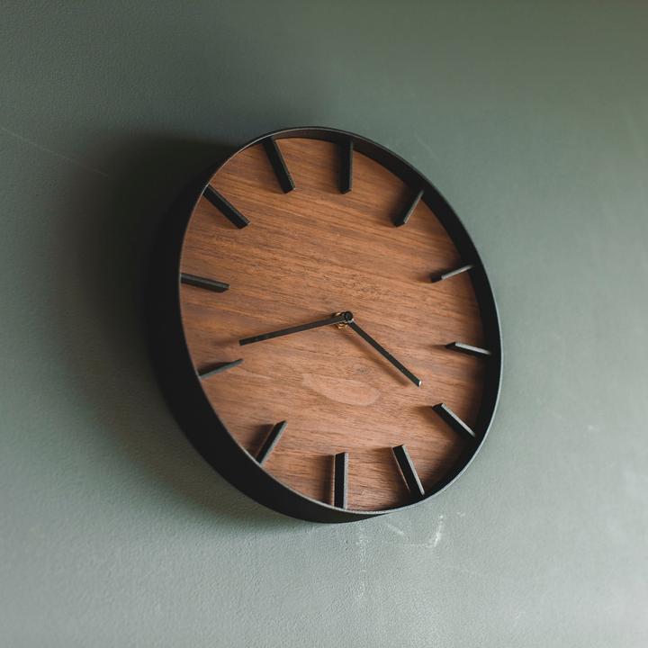 Actual product image Yamazaki Wall clock RIN (26.50 cm)