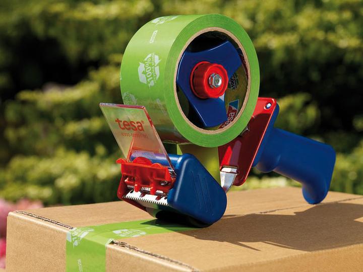 Produktbild tesa tesapack 6300 ECONOMY Handabroller - Für Klebebänder mit bis zu 50 cm Breite