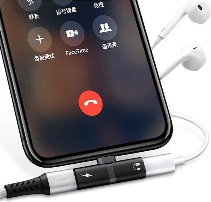 Produktbild ProMate iHinge-LT-Black 2 in 1 Lightning-Adapter (Lightning, Lightning)