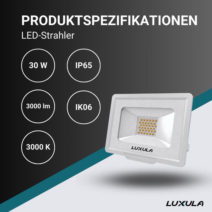 Produktbild Luxula LED-Fluter (3000 lm, IP65)