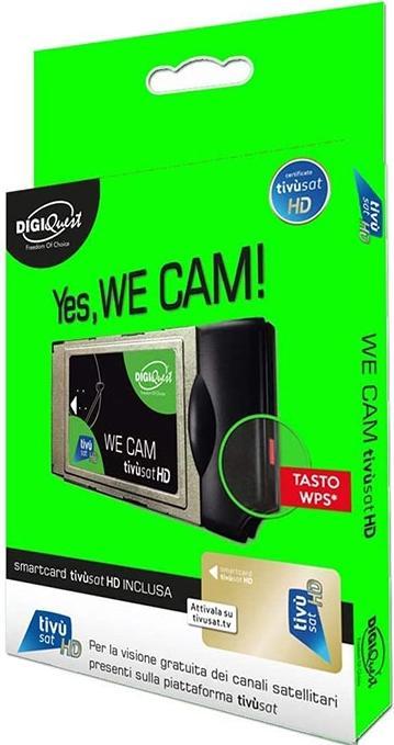 Image du produit Tivu We Cam HD sat + Gold Smartcard CI+ (Autre, Carte à puce)
