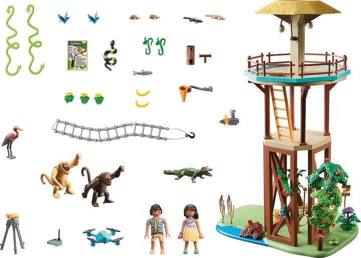 Actual product image Playmobil 71008 Wiltopia - Research tower with compass (71008, Playmobil Wiltopia)