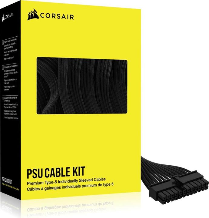 Produktbild Corsair Premium PSU Cables Starter-Kit Typ 5 mit Einzelummantelung
