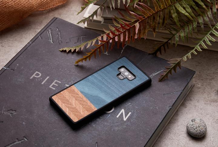 Actual product image Man&Wood SmartPhone case Galaxy Note 9 denim black (Samsung Galaxy Note 9)