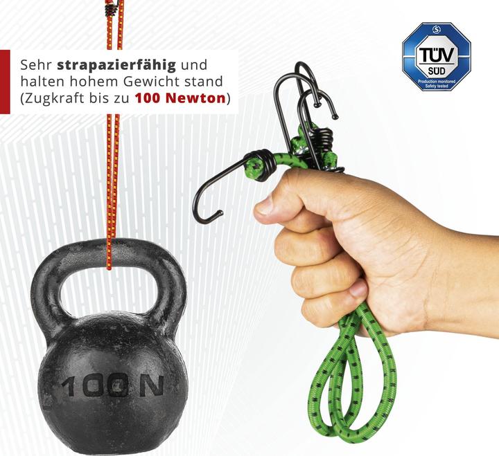 Actual product image Walser Luggage tensioner 60 cm 2 pieces