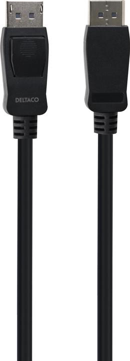 Produktbild Deltaco DisplayPort cable, DP 1.4, 8K@60Hz, 4m, black (4 m, DisplayPort)