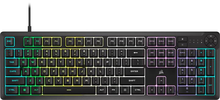 Actual product image Corsair K55 CORE RGB Gaming Keyboard (US, Cable)