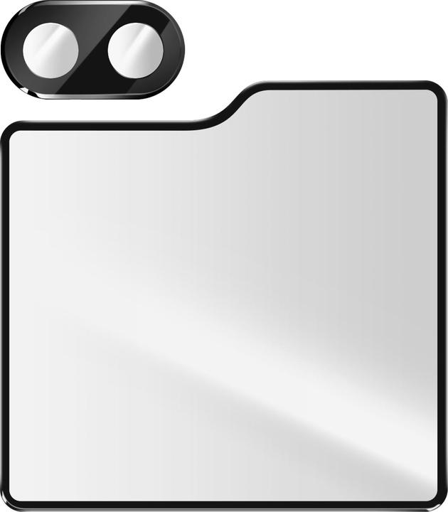 Actual product image Avizar 9H glass, front display + camera (1 Piece, Samsung Galaxy S21)