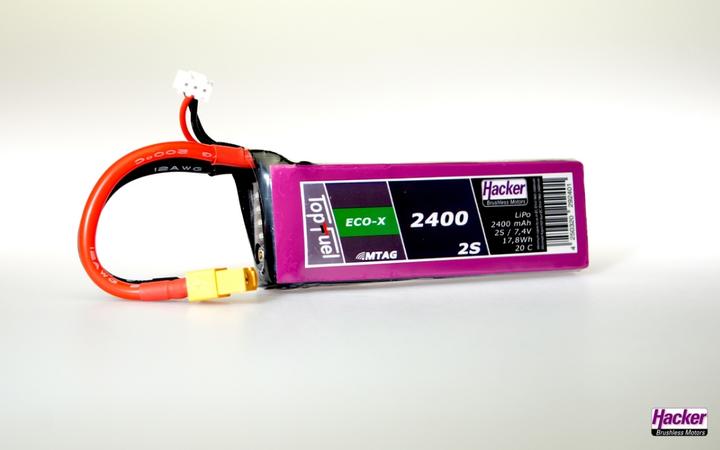 Actual product image Hacker LiPo Pack TF Power-X 2400-3S MTAG (11.10 V, 2400 mAh)