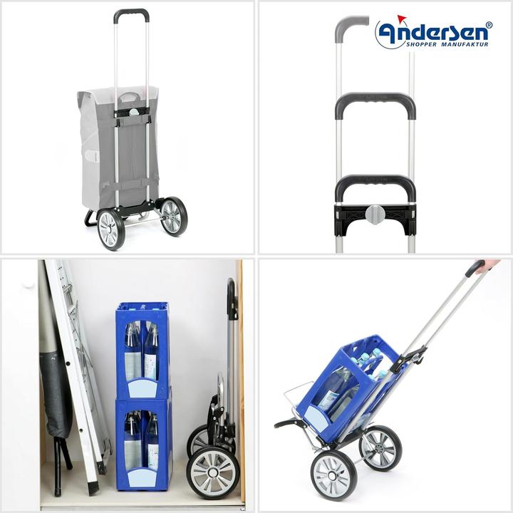 Image du produit Andersen Alu Star Shopper Tamo chariot à provisions 59 cm
