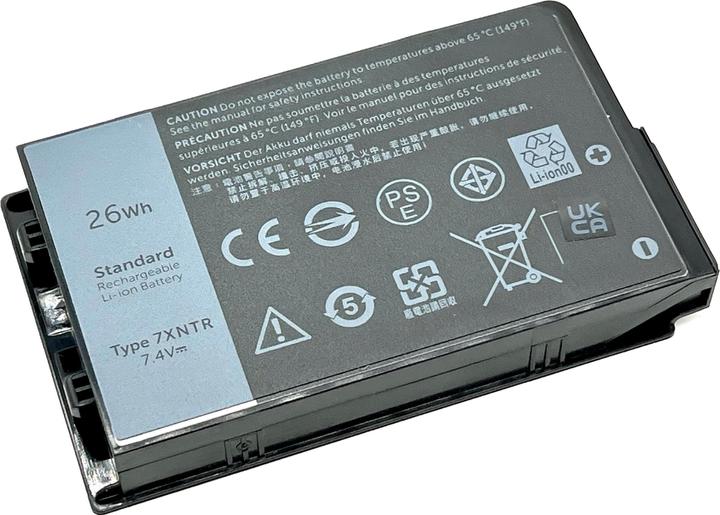 Actual product image Vistaport Battery for DELL Latitude 12 7202 (2 Cells, 3420 mAh)