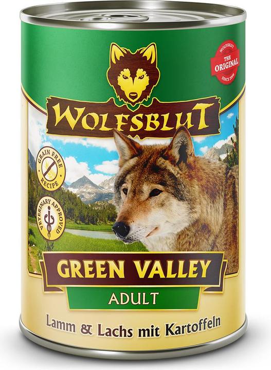 Produktbild Wolfsblut Lamm & Lachs mit Kartoffel (395g) (Adult, 6 Stk., 440 g)