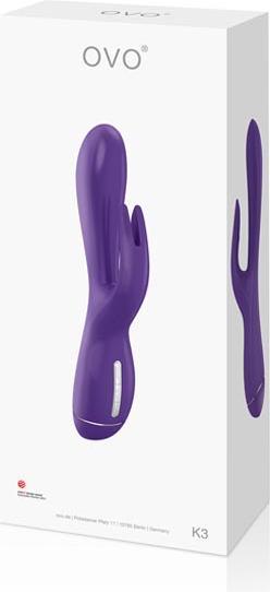 Actual product image OVO K3 Rabbit Vibrator