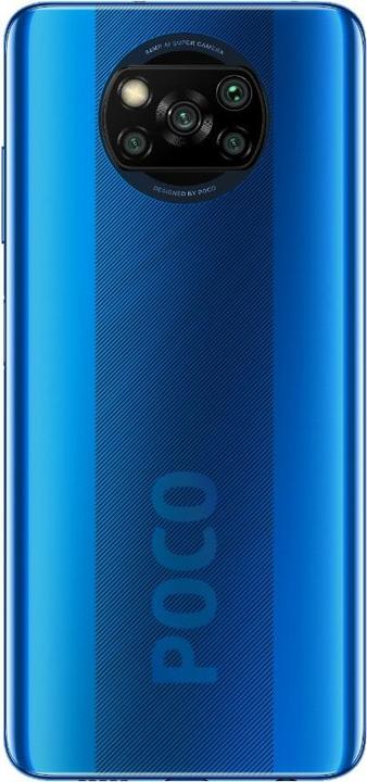 Immagine prodotto Xiaomi Poco X3 (128 GB, Blu cobalto, 6.67", Doppia SIM Ibrida, 64 Mpx, 4G)