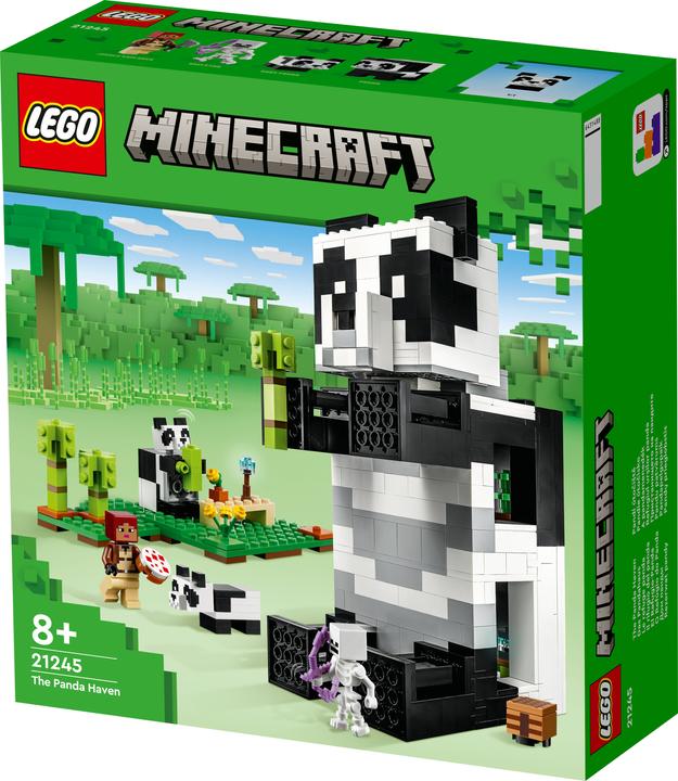 Actual product image LEGO The Panda House (21245, LEGO Minecraft)