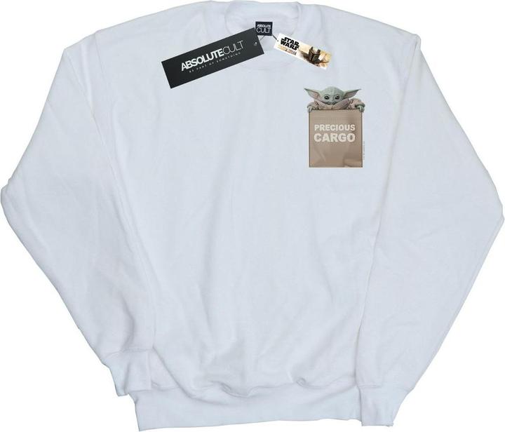 Star Wars The Mandalorian Precious Cargo Faux Pocket Sweatshirt (M)