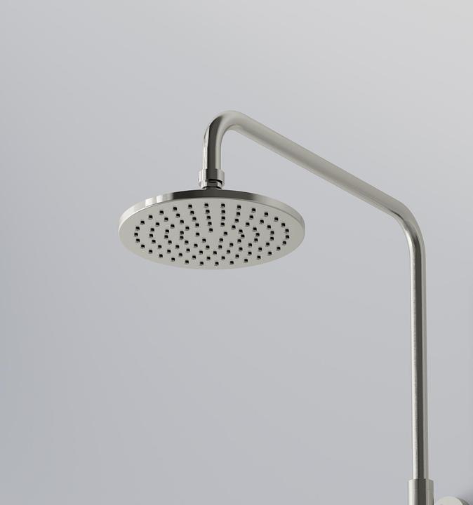 Actual product image Steinberg 250 series shower system, with thermostatic mixer, Easy Clean, 2502721