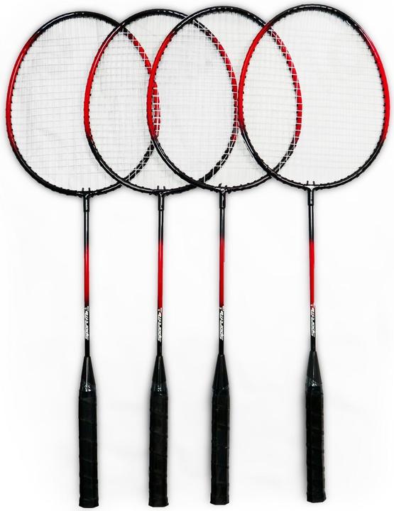 SportMe Badmintonset 4 spelare med nät
