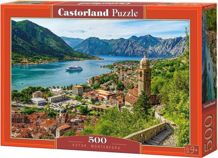 Actual product image Castorland Puzzle 500 pieces Kotor, Montenegro (500 pieces)