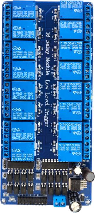 Image du produit Purecrea Module relais 16 canaux 12V
