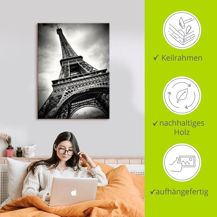 Produktbild Artland Eiffelturm Paris Q2ZC (45 x 60 cm)