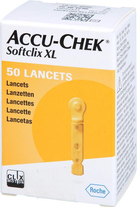Produktbild Roche ACCU-CHEK Softclix XL Lancet, 50 St LAN (Lanzette)
