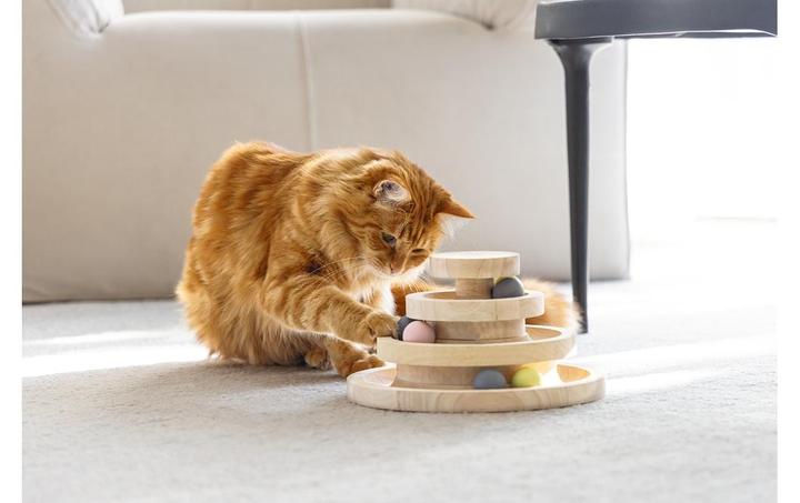 Actual product image Designed by Lotte Mia (Cat ball toy)