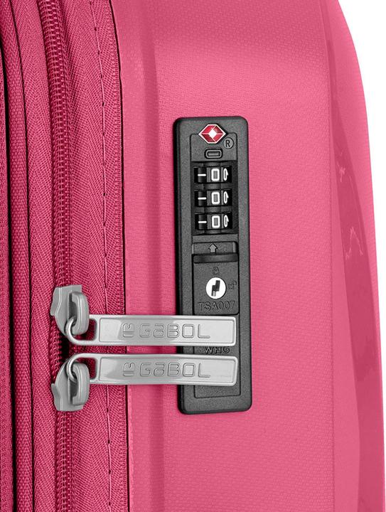 Actual product image Gabol Infinity 4 Rollen Kofferset 3-teilig mit Dehnfalte (219 l, XL (from 140l))